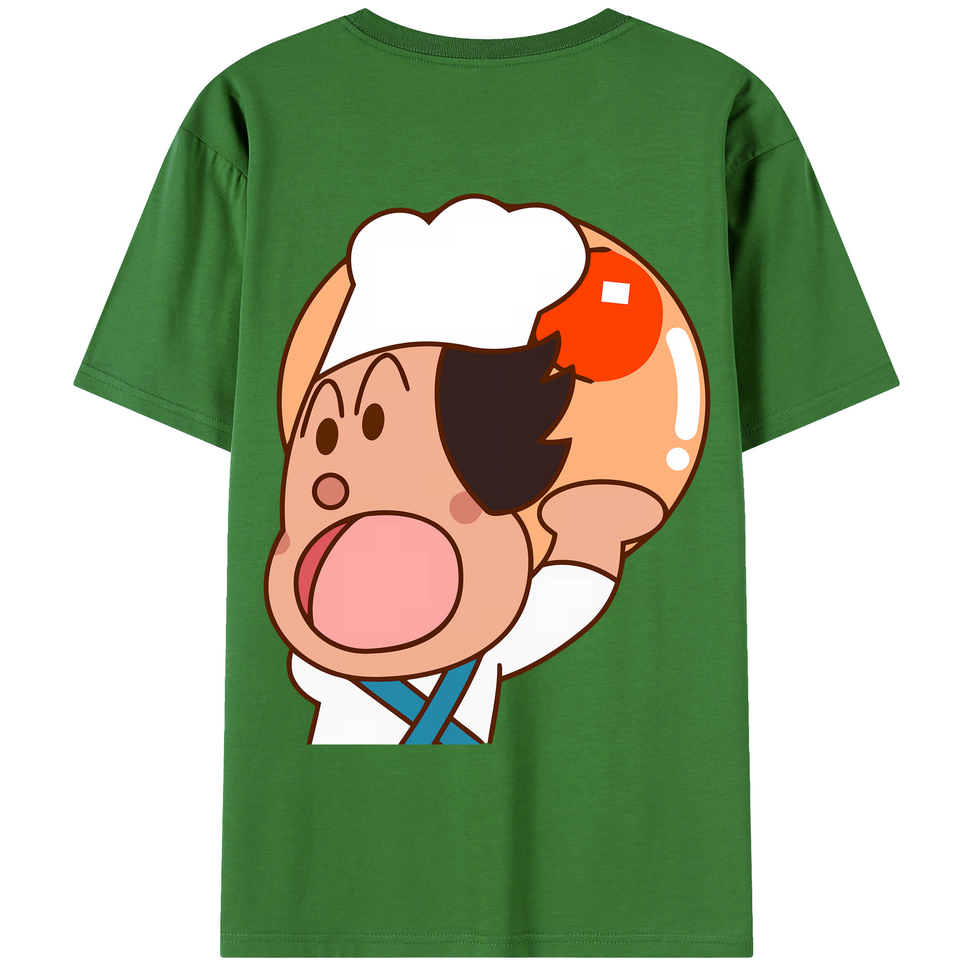 （画像用） アンパンマン Anpanman レディース半袖Tシャツ(バックプリント)